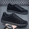 The latest men's luxury rhinestone casual board shoes 2024 Spring Autumn comfortable soft soled running sports shoes sneakers 2