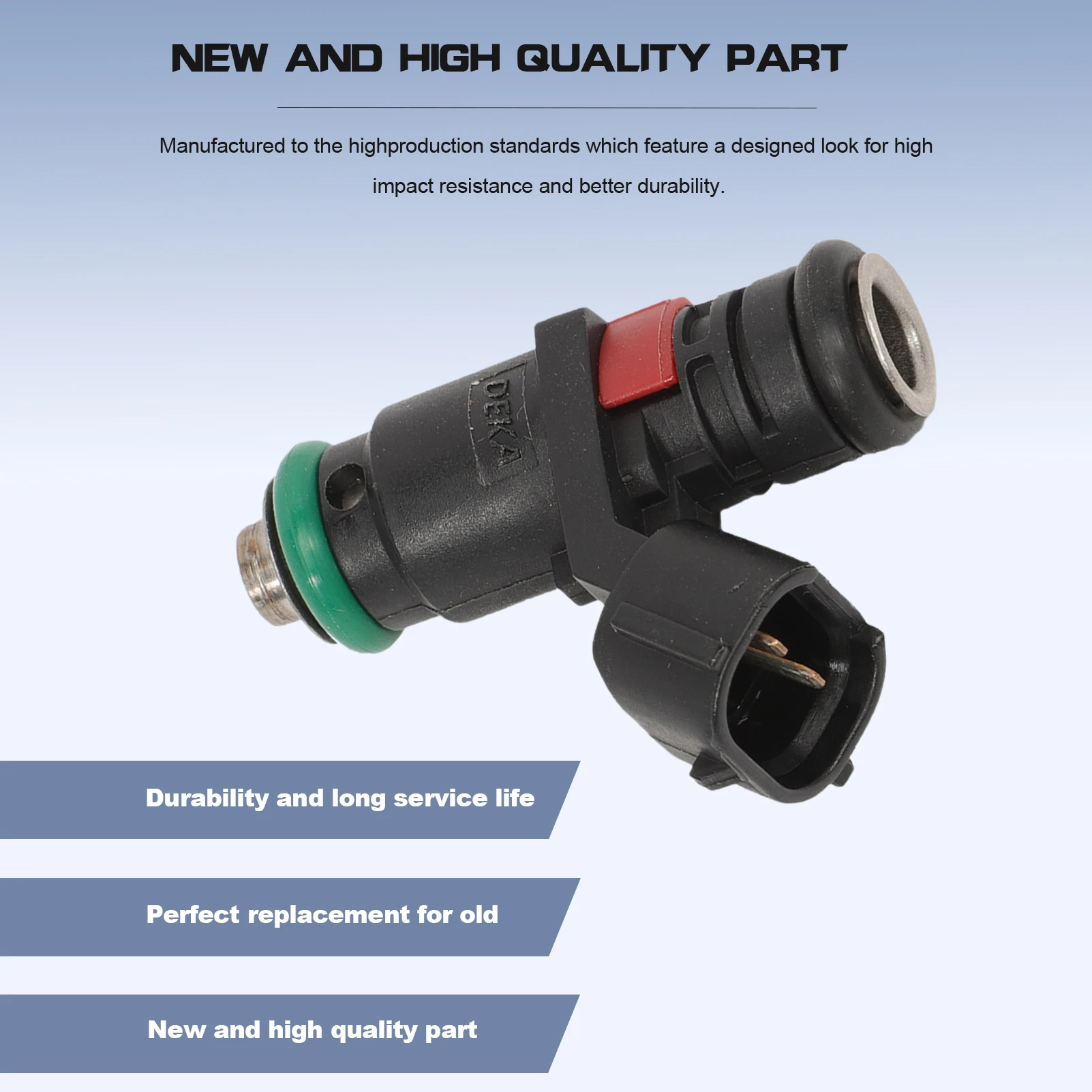 3 x Fuel Petrol Injector Nozzle for POLO Cordoba Mk3 Fabia Mk1 1.2 03E906031 03E906031A