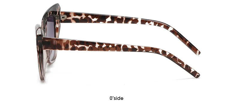 Katzenauge Vintage Sonnenbrille Frauen Marke Designer Persönlichkeit Sonnenbrille weibliche Mode Retro Süßigkeiten Farben Oculos de Sol – Detail 9