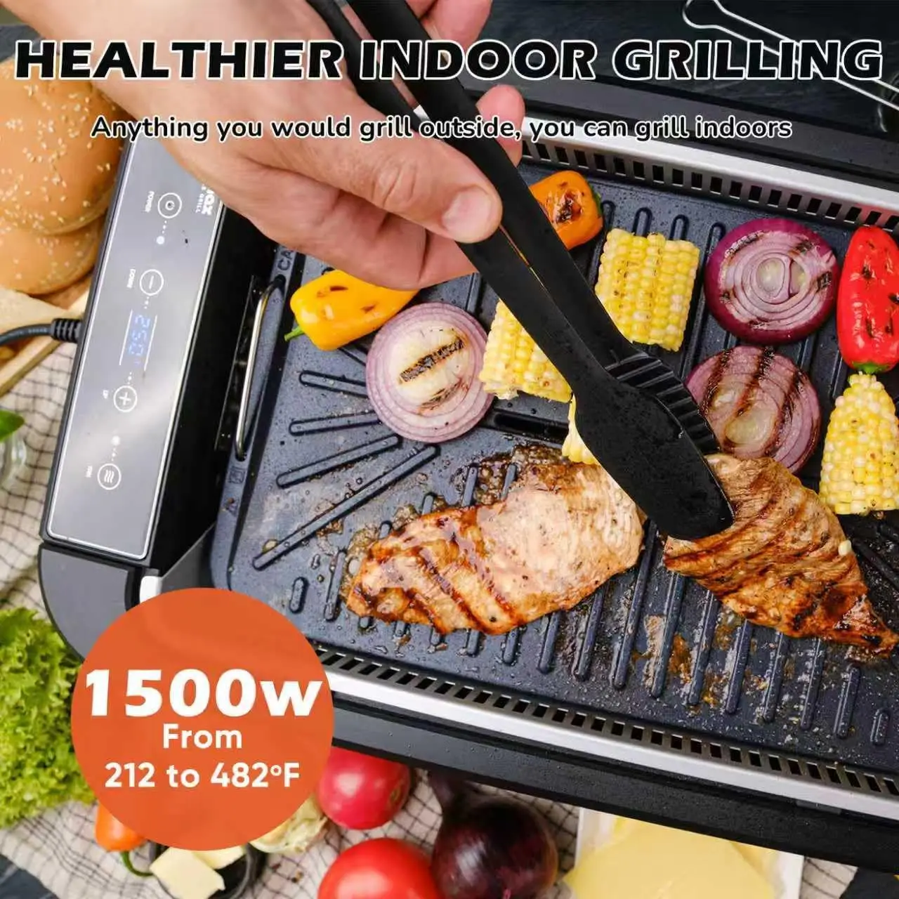 Smokeless Electric BBQ Grill 6
