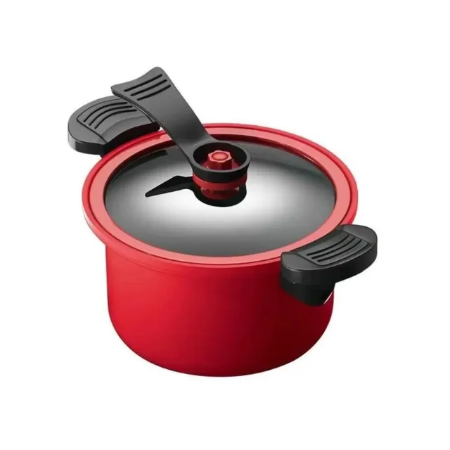3.5L Pressure Cooker Soup Meat Pot Rice Cooker Gas Stove Micro Pressure Cooker Stew Pot Non-Stick Cooking Pots Kitchenware 5