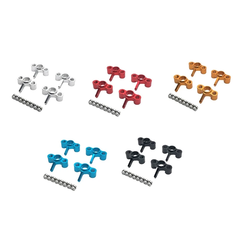 

4 шт., металлические блоки на руль для JLB Racing CHEETAH 11101 21101 J3 Speed 1/10