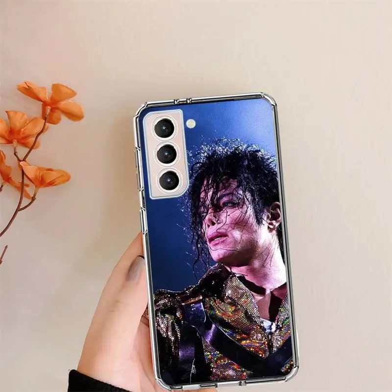 Michael Jackson Legendary Singer Clear Phone Case Cover