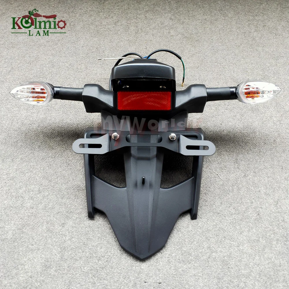 Yamaha YZF R1 2007 2008 뒷 타이어 펜더 오토바이 라이센스 번호 플레이트 라이트 프레임 홀더 브래킷 회전 신호 YZFR1