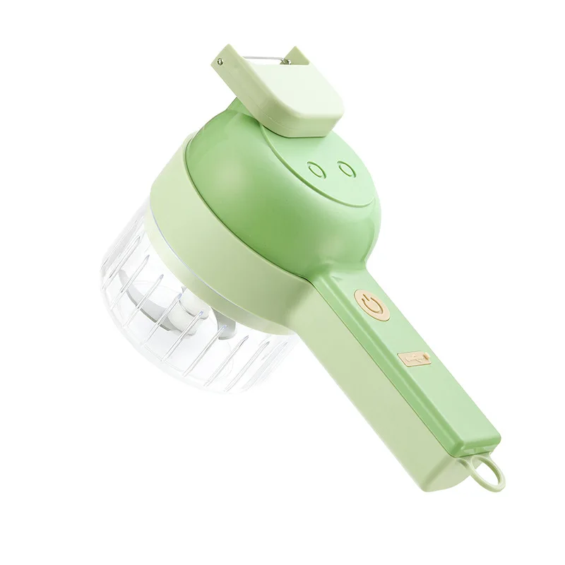 4 in 1 Handheld Electric Food Cutter Set Kitchen Wireless Food Processor for Fruits Vegetables and Meat food processor
