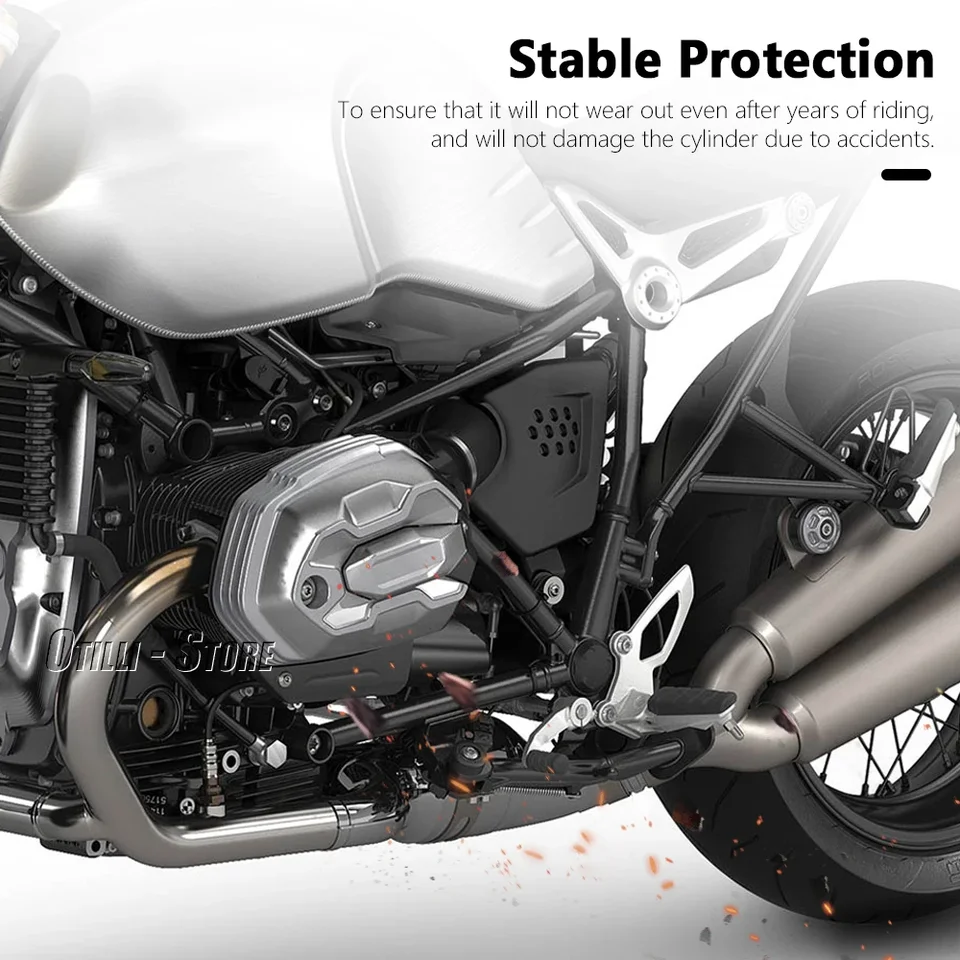 BMW R9Tのエンジンのヘッドのカバーまだまだつかえるよ！ BMW rninet用のシリンダーヘッド保護カバー,純粋なハードウェアおよび