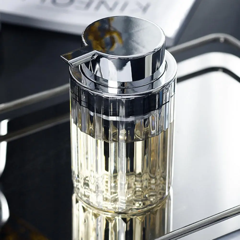 Soap Dispenser Refillable Foaming Pump Bottle Foam Pump Capacity Transparent Leak-resistant for Soap for Home