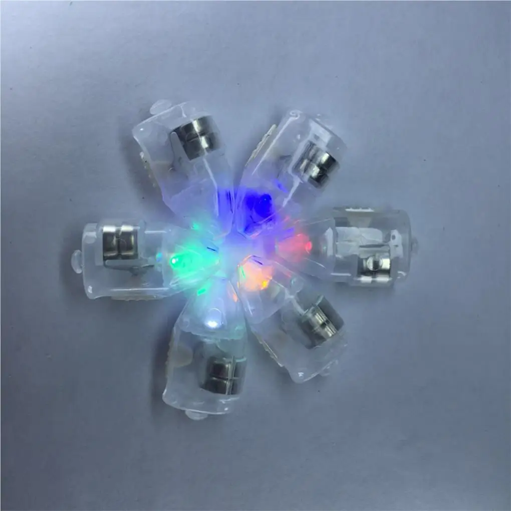 10Pcs LED Balloon Light Multi-Colored High Birthday New Year Party Flash Lights Colorful Outdoor Lamp Christmas Type2