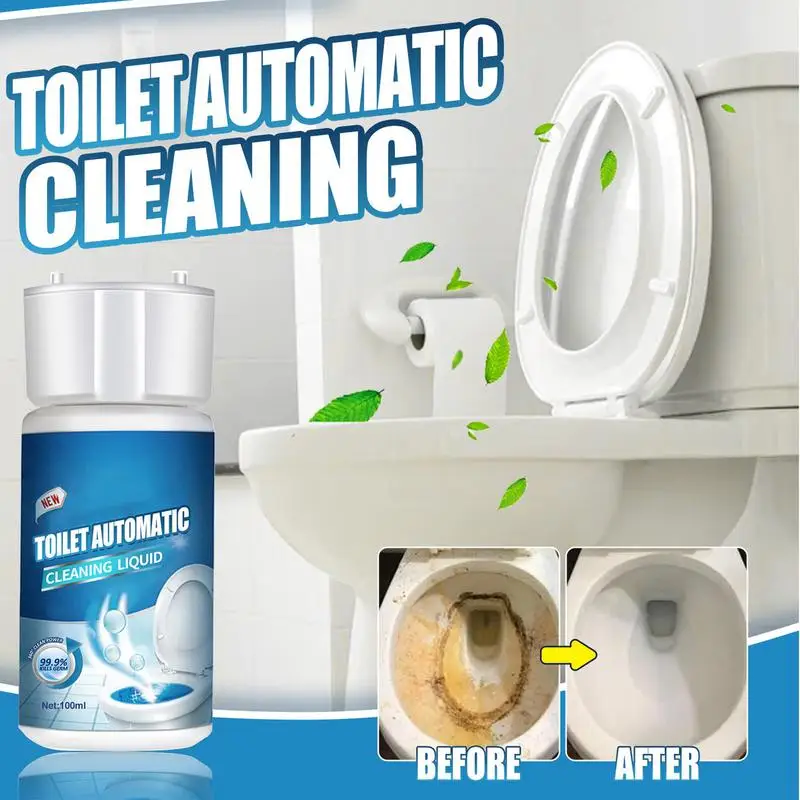 

Жидкость для очистки туалета, Освежающая жидкость для удаления накипи в ванной комнате, многофункциональная жидкость для очистки столешницы, раковины, туалета