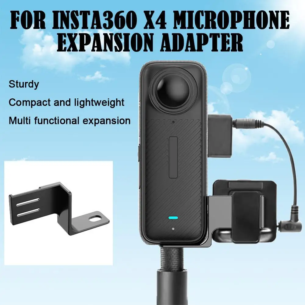 

Кронштейн для микрофона Insta360 X4, из алюминиевого сплава