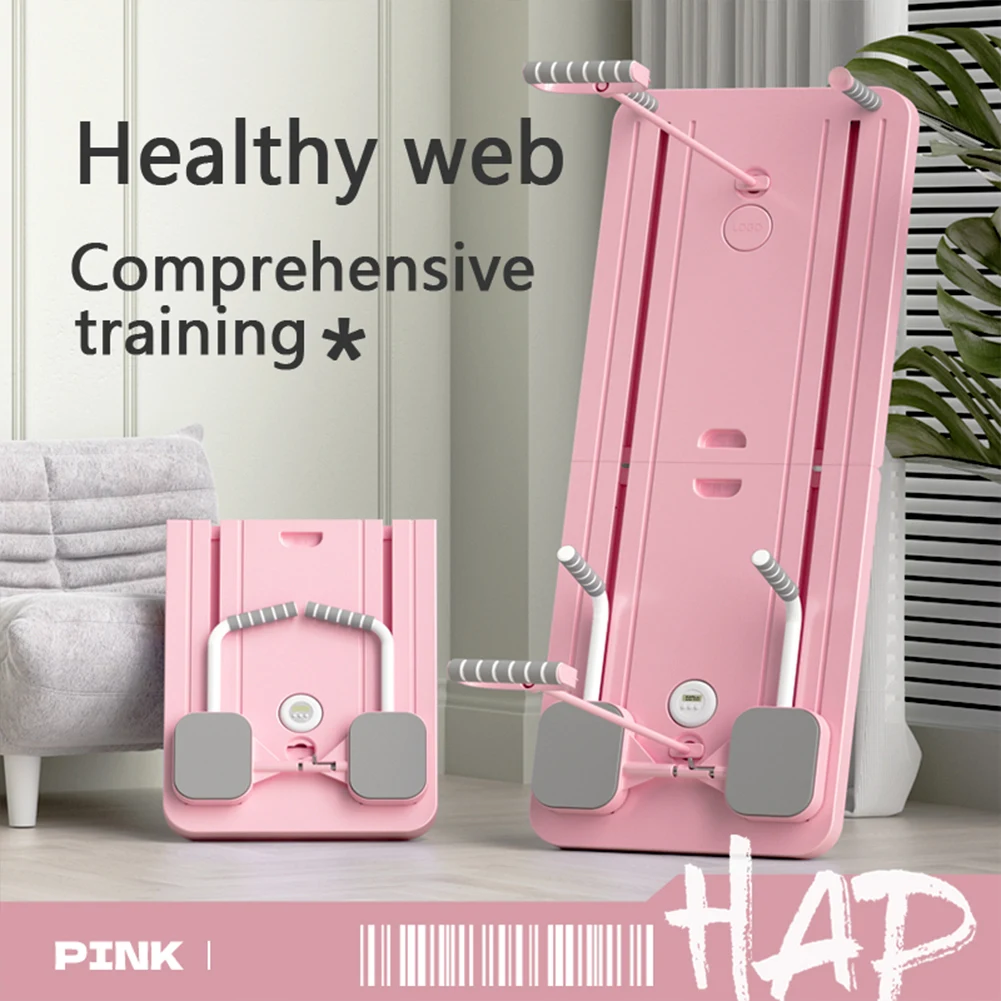 Multifunctional Abdominal Board with Timer Ab Core Trainer Machine Exercise Board Abs Workout Equipment Core Workout Equipment