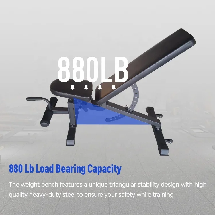 Multifunction Strength Home Commercial Training Adjustable Weight Fitness Sit Up Bench