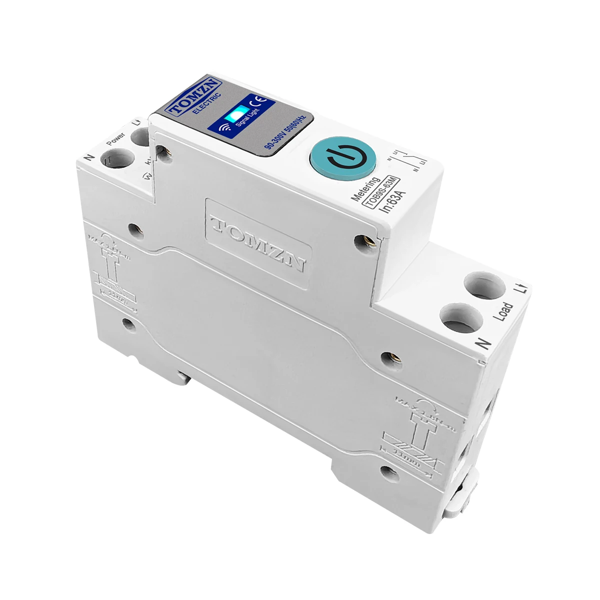 medidor de energia interruptor inteligente tuya smartlife 05