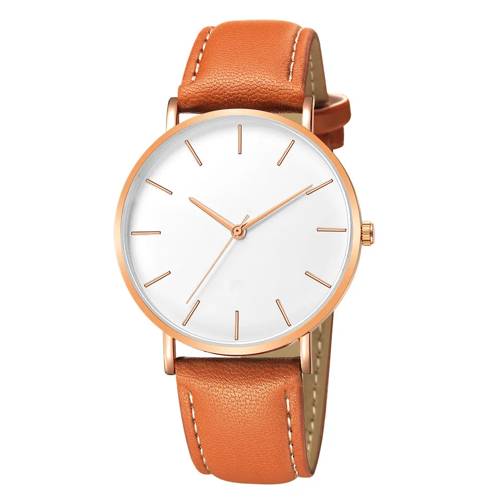 

Geneva Fashion Men Date Alloy Case Synthetic Leather Analog Quartz Sport Watch Classic Delicate Men's Watches Montre Homme