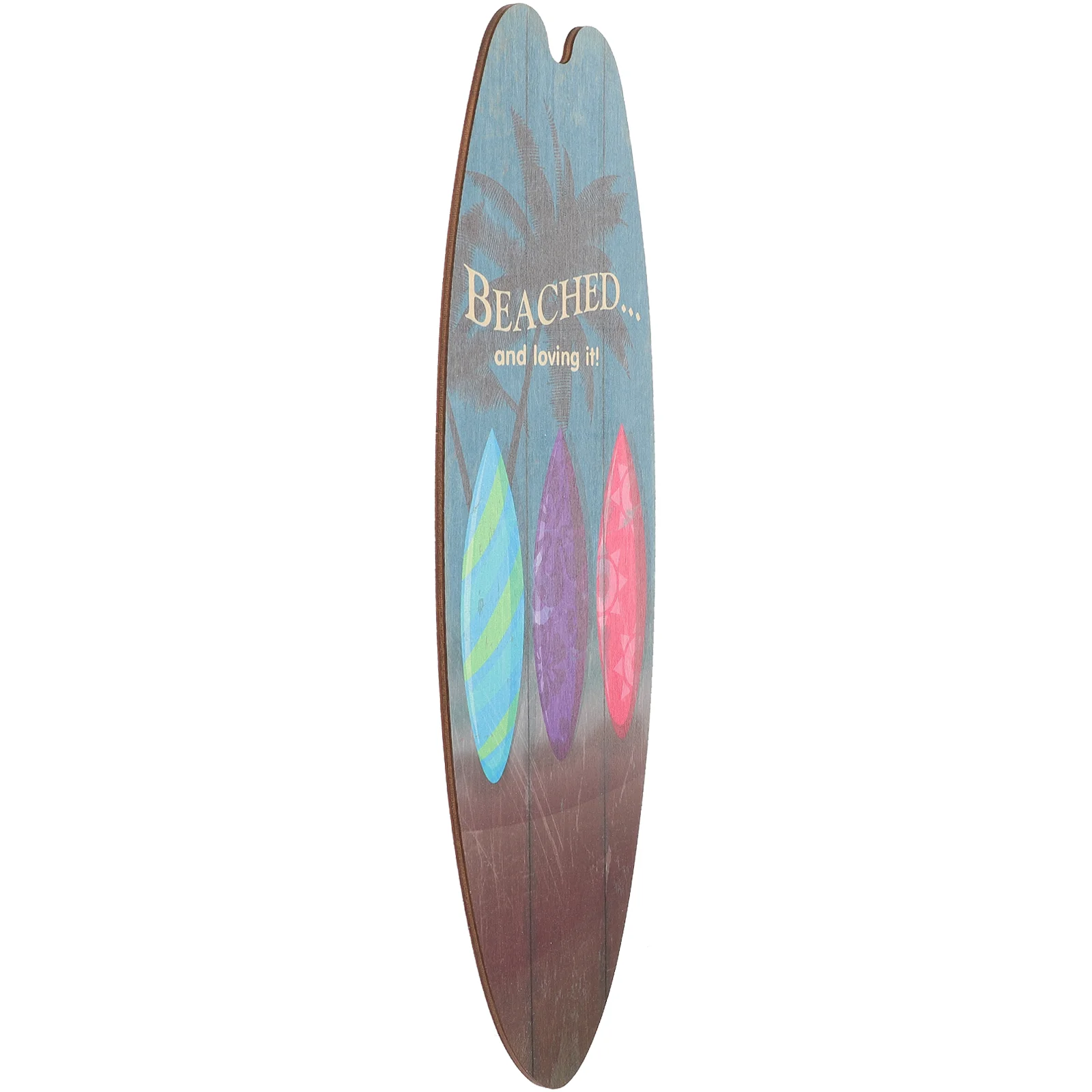 

Surfboard Wooden Sign Wall Party Decorations Home Summer Beach Emblems The Door