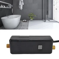 Chauffe-eau électrique instantané 3000W pour la maison, la salle de bain, la cuisine, le camping, noir 5