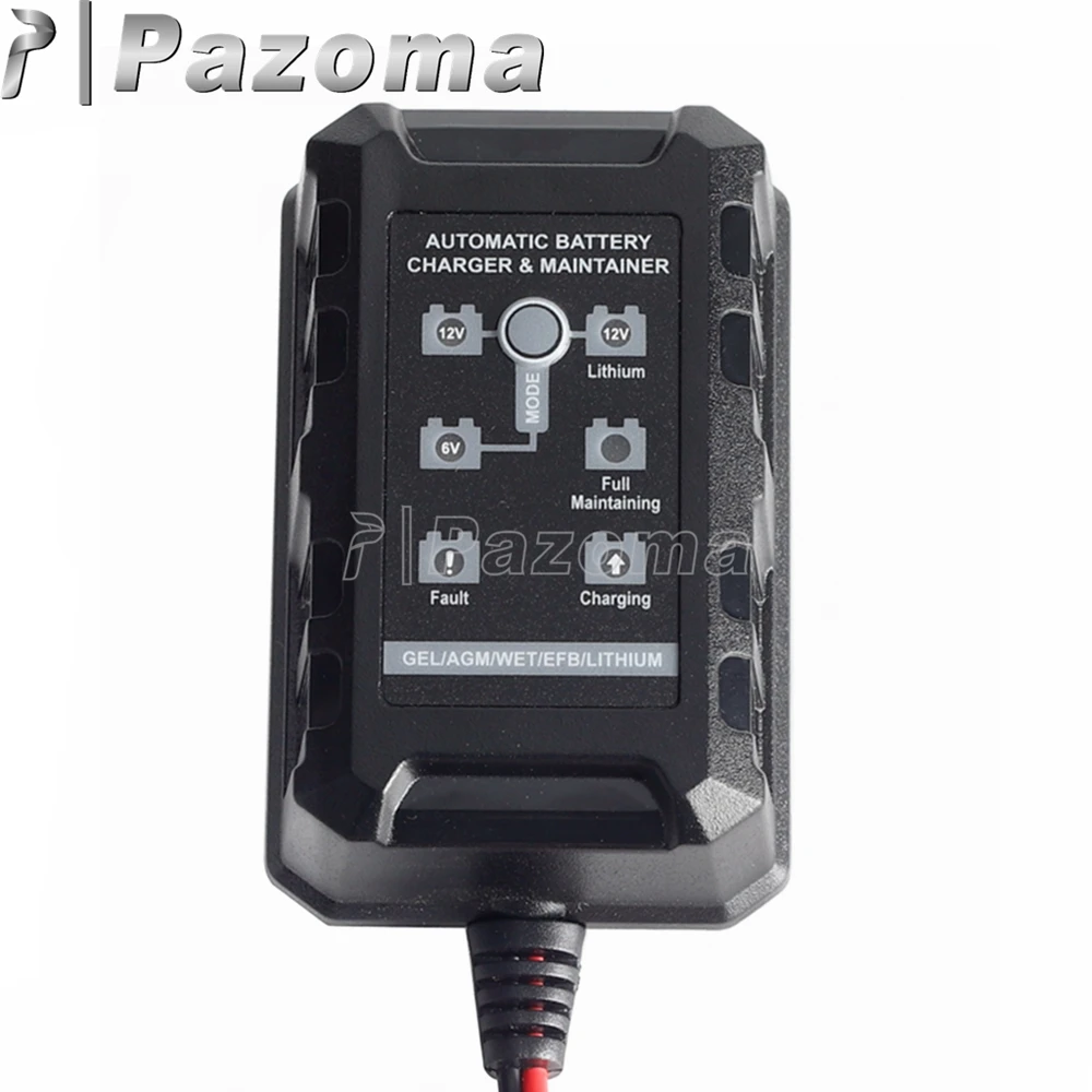 Cargador baterías 6V 12V IP65 Absaar