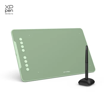 XPPen Deco 그래픽 태블릿, 디지털 드로잉 태블릿, 안드로이드 윈도우 맥용, 10 인치, 3 색, 8192 레벨 60 틸트 아트 애니메이션, 01V2