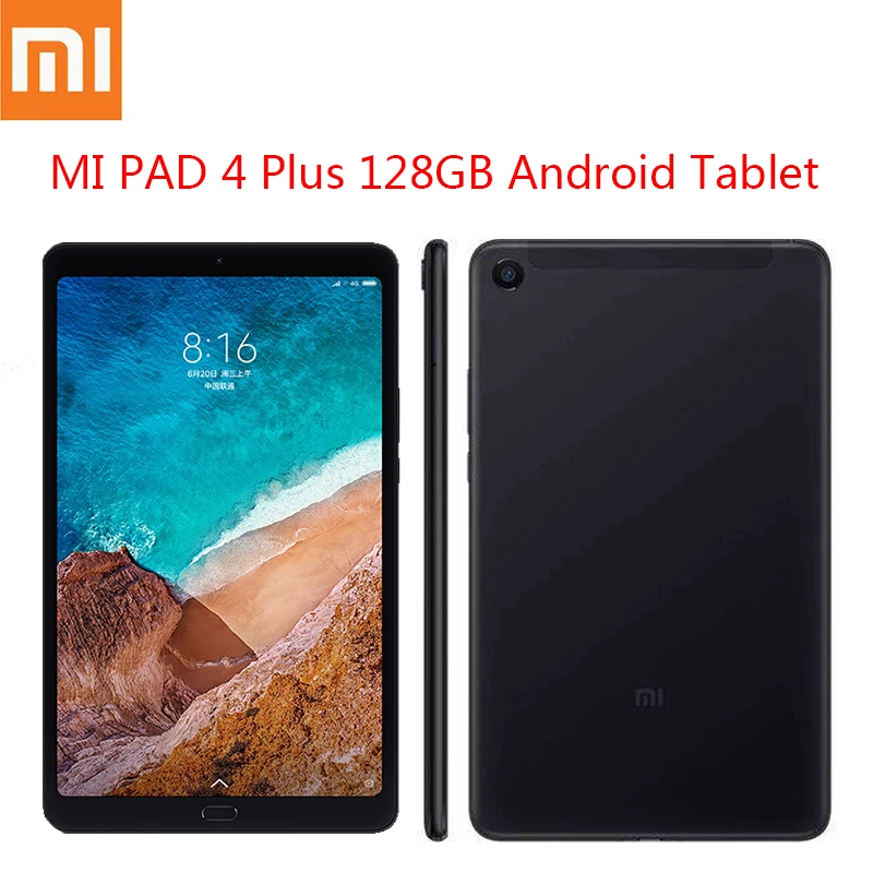 Xiaomi Mi Pad 4 Plus 1920x1200 Hd Android Tablet Lte Version 10.1 Inch Tablet Snapdragon 660 4gb Ram 128g Ultra-thin Tablet - Tablets - AliExpress