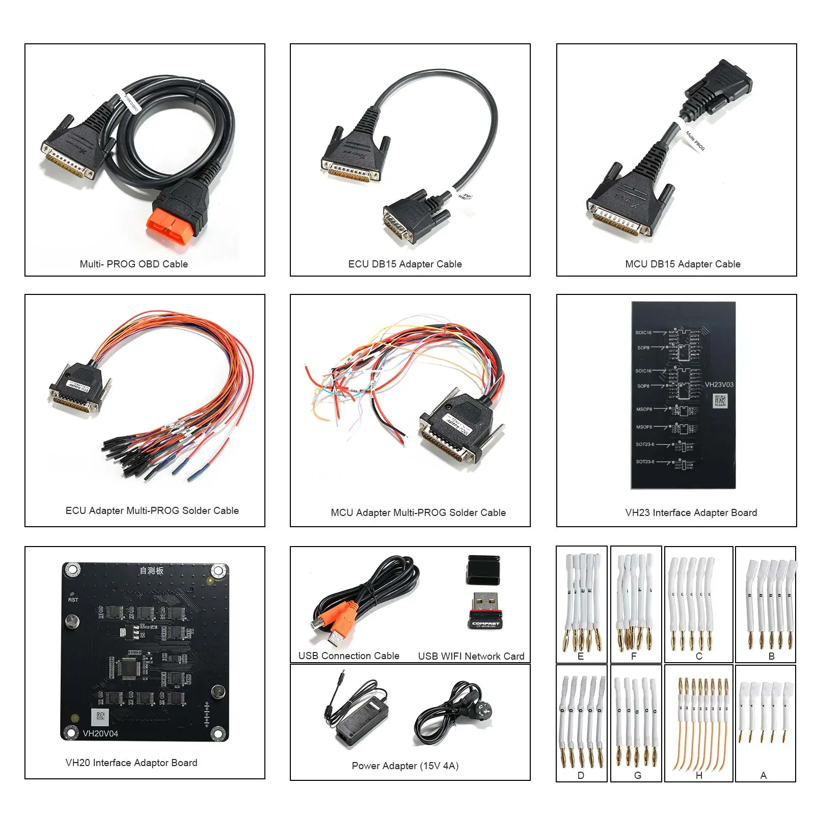 Xhorse 멀티 프로 프로그래머 ECU 기어박스 업데이트, VVDI Prog 무료 MQB48 라이선스 전문가 모드 배치 쓰기 칩 포함