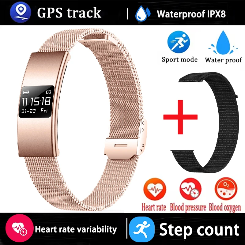 Premium Smart Fitness Tracker – Sleep Monitoring, 170+ Sports Modes, IPX8 Waterproof, Ideal Couple Fitness Gift