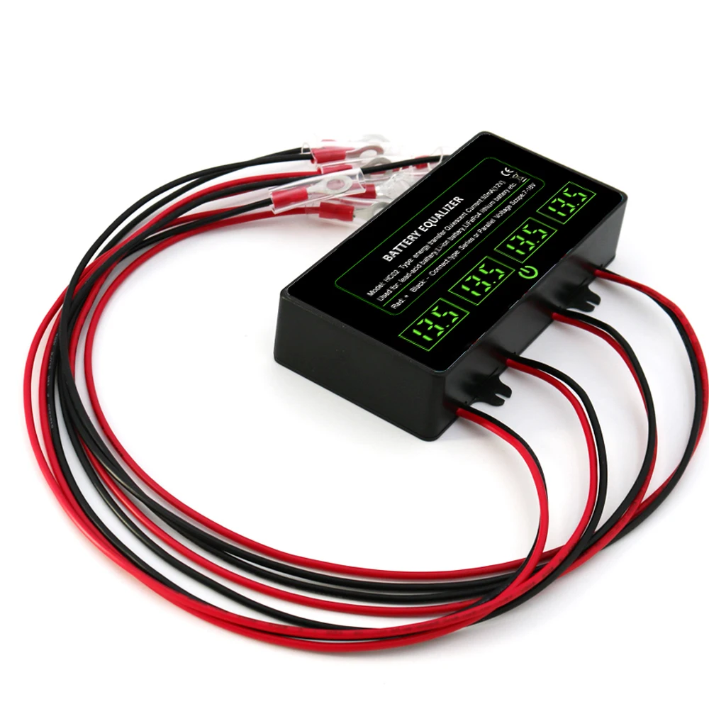 ANGUI HC01HC02 Battery Equalizer with Touch Switch Batteries 10A 12V 24V 36VCurrent Active Voltage Balancer Li li-ion Lead Acid