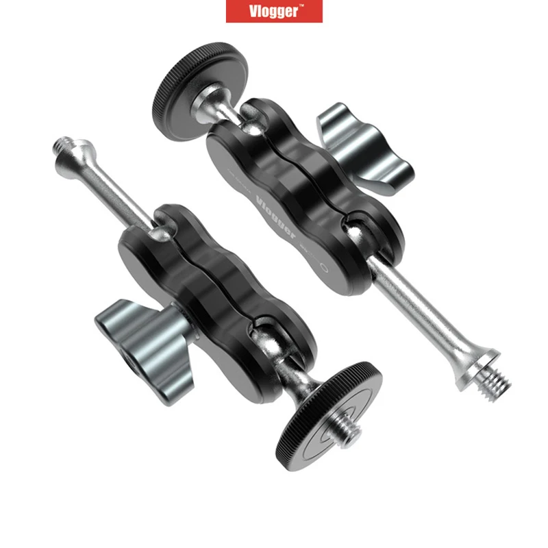 Vlogger Camera Monitor Magic Arm Per Sony A7S3 Canon Camera Cage Accessori Universal Magic Arm Head Gimbal