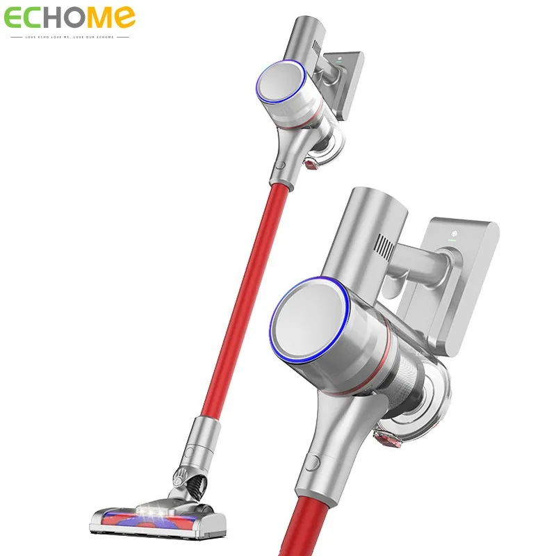 Wireless Vacuum Cleaner with LED Handheld Large Suction Cordless Robot Vacuum Mites Instrument Household Cleaning Electric Mop