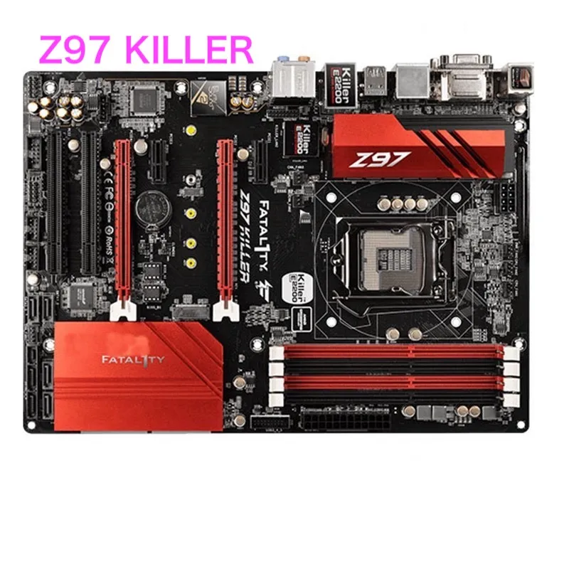 

Подходит для материнской платы ASROCK Z97 KILLER 32 Гб LGA 1150 DDR3 ATX материнская плата 100% протестирована ок Полная работа Бесплатная доставка