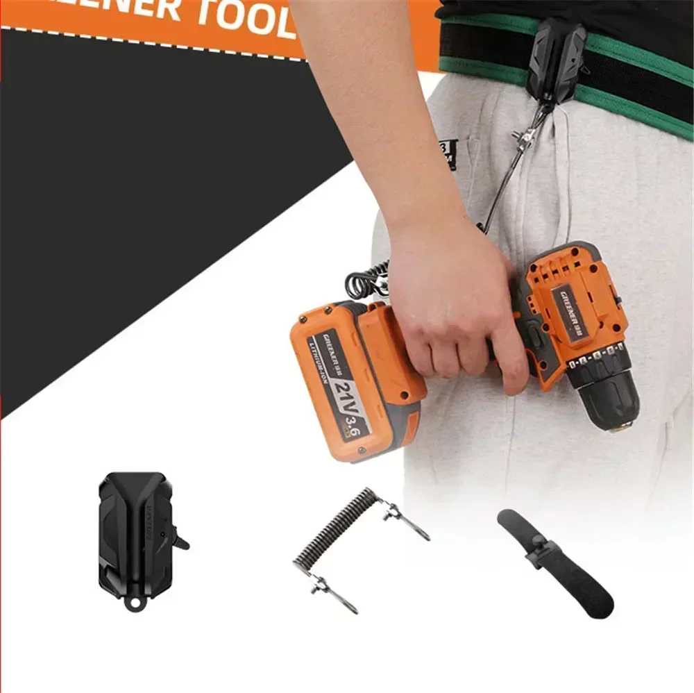 Tools Hoster Belt Organizer Wearable Tool Bag Drill Pouch Electricians Screws Klein Electric Backpack Work Reinforced tool bag tool bags electric tool bag electricians pouch tool belt organizer