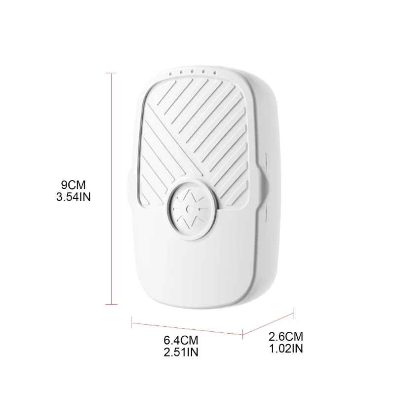Fruit and Vegetable Washing Machine Wireless Food Purifier Portable Ultrasonic Cleaner Sterilizer Device for Home Travel T5EF
