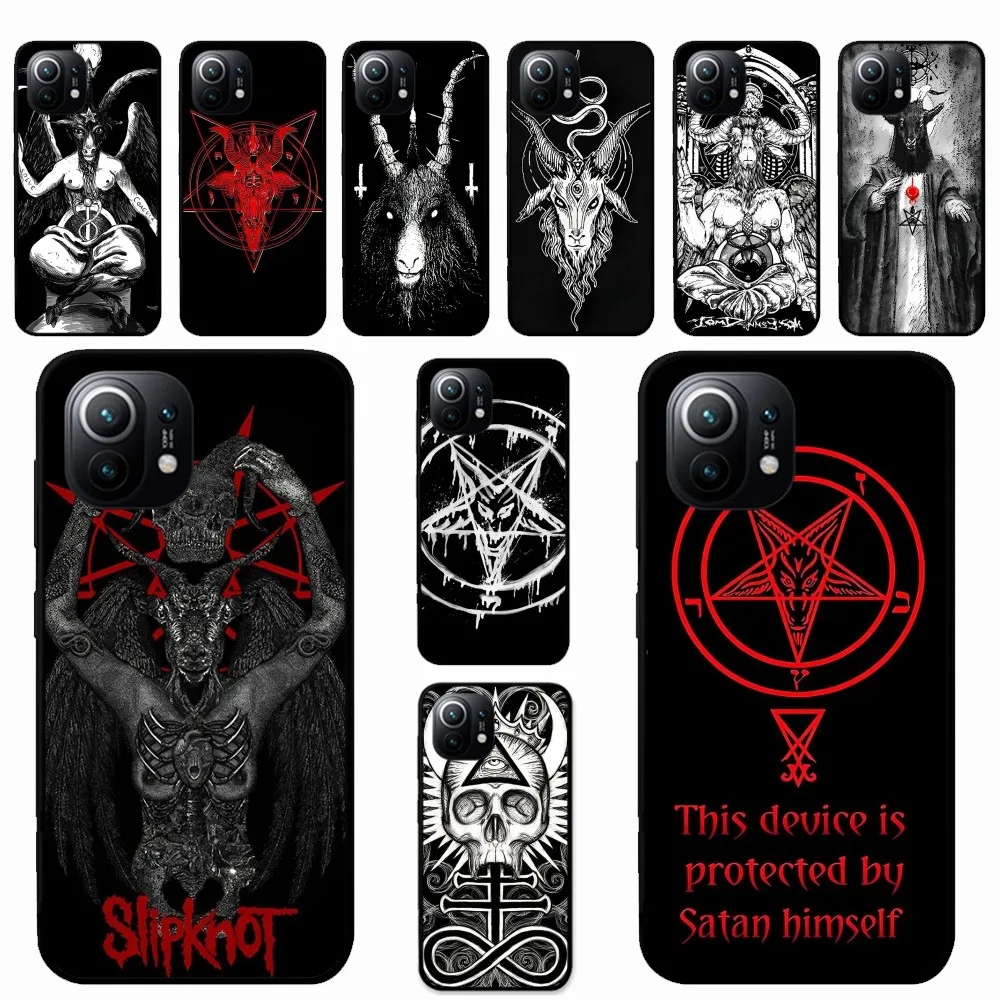 

Devil Satan Phone Case For Xiaomi Mi 5X 8 9 10 11 12 lite pro 10T PocoX3pro PocoM3 Note 10 pro lite