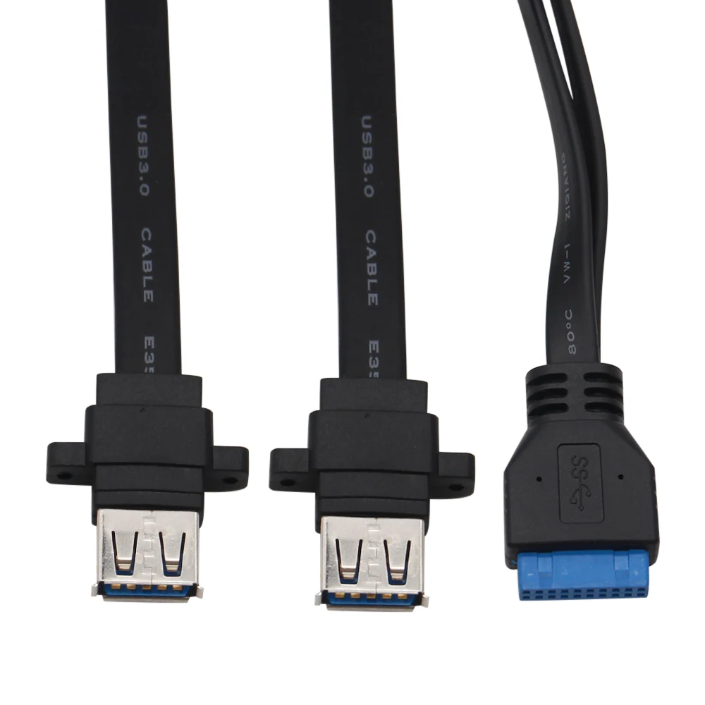 Scheda madre personalizzata USB 3.0 da 20 pin femmina a USB 3.0 A femmina con montaggio a ve Cavo di supporto Fornori e produttori e fabbrica - STARTE Scheda madre personalizzata USB 3.0 da 20 pin femmina a USB 3.0 A femmina con montaggio a ve Cavo di supporto Fornori e produttori e fabbrica - STARTE