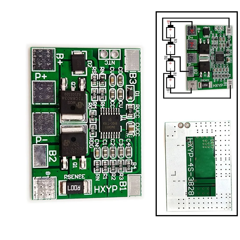 

Protection Board Battery Charge 1pc 4S 3.2V 8A BMS Battery Protection Circuit Protection Board LiFePO4 PCB Board