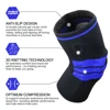 Knee Support Knee Brace Compression Sleeve with Side Stabilizers and Silicone Patella Gel Pad, Meniscus Tear, Arthritis Jogging 3