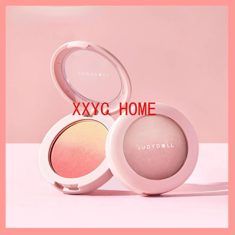 Judydoll Gradient Blush Peach Brightening Sunset Kumquat Trucco Delicato Nude Natural Makeup Women Face Makeup Contour