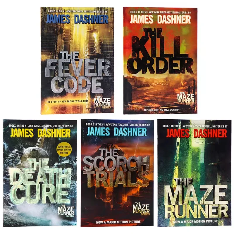 Coleção Da Série Maze Runner 6 Livros