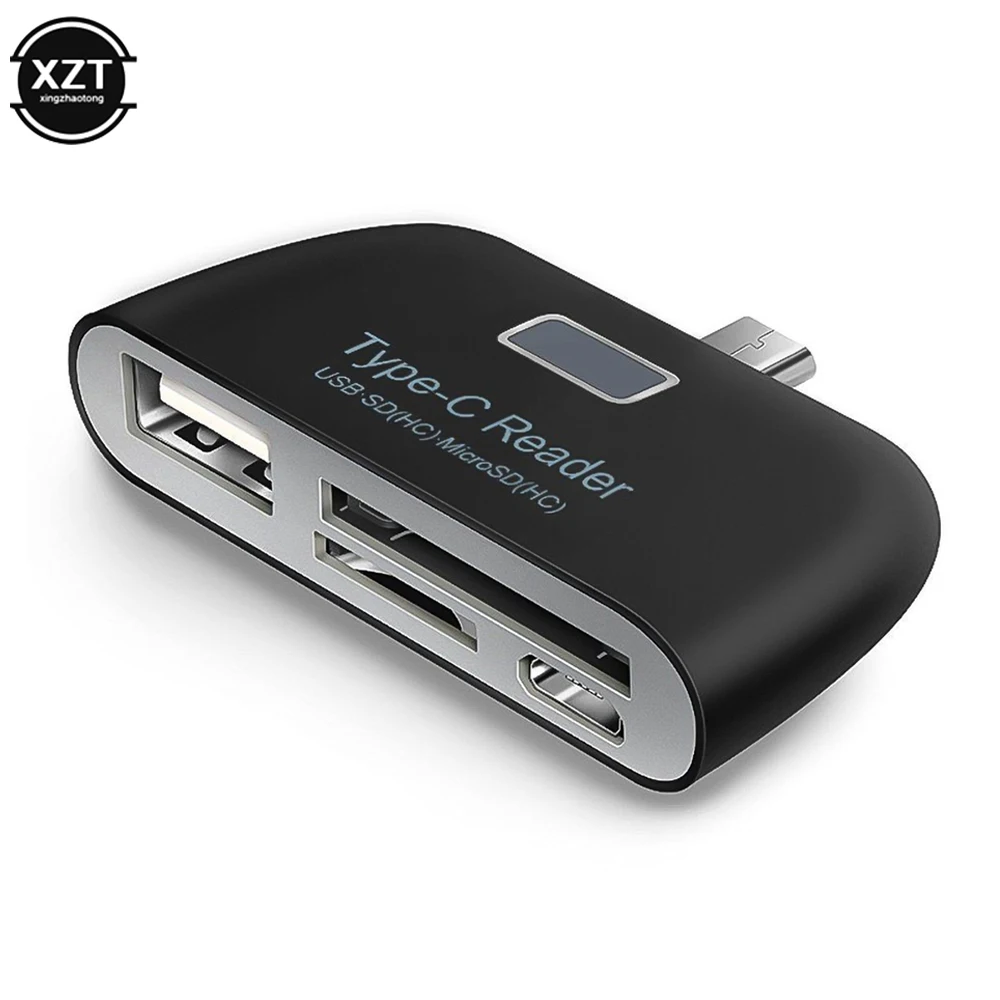 

USB 3.1 Type C USB-C TF SD OTG Card Multi-function Reader Smart Memory Card Adapter For Macbook Phone Tablet