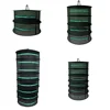 8 Layer Drying Net For Herb Fish Hanging Basket Folding Dry Rack Herb Dryer Bag Stainless Steel+Mesh Cloth 5