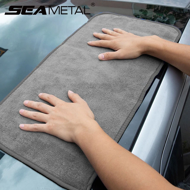 Professional Microfiber Towels for Cars Wash Drying 800 GSM Thick Plush  Cleaning Cloth Auto Detailing Absorbent Car Drying Towel - AliExpress
