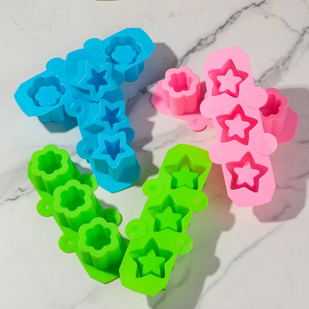 Star Flower Silicone Mold for DIY Succulent Vase and Handmade Planting Projects