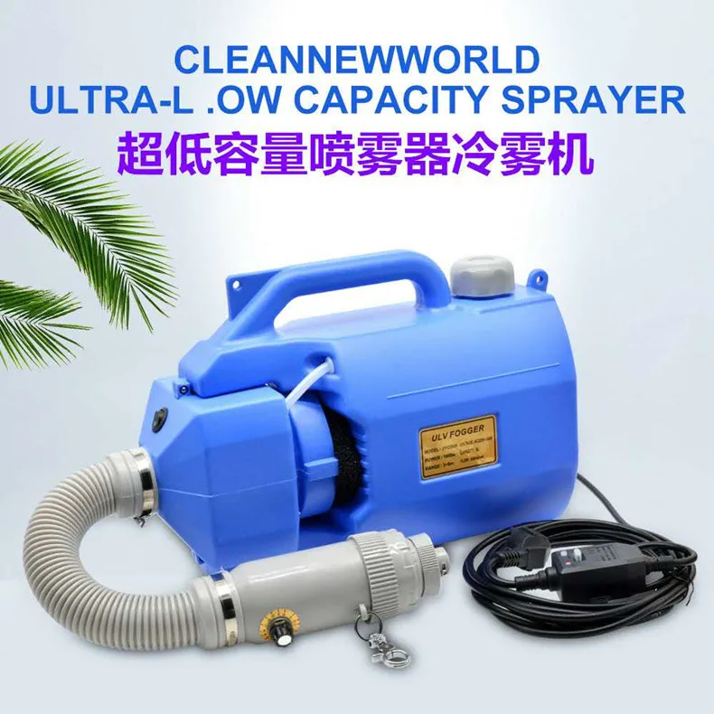 Electric Fogger Portable Ultra-Low Volume Garden Atomizer Sprayer Fine Mist  Blower Humidifier Pesticide Nebulizer 5L 3.7V/7.4V - AliExpress