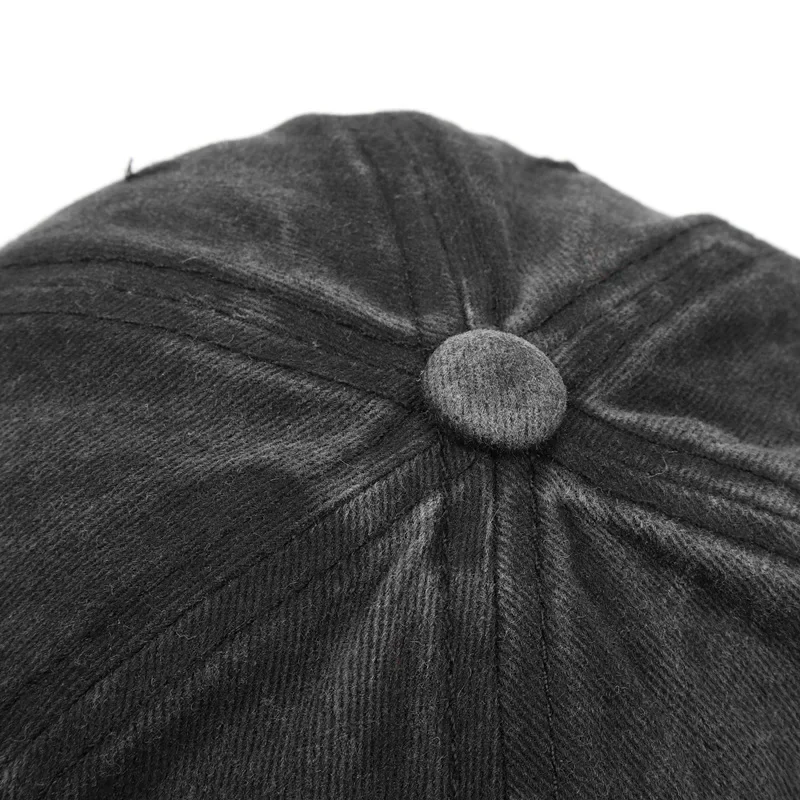 Washed Distressed Love Embroidered Duckbill Cap For Women men In spring and Summer Large Brim Soft Top Baseball Cap Adjustable