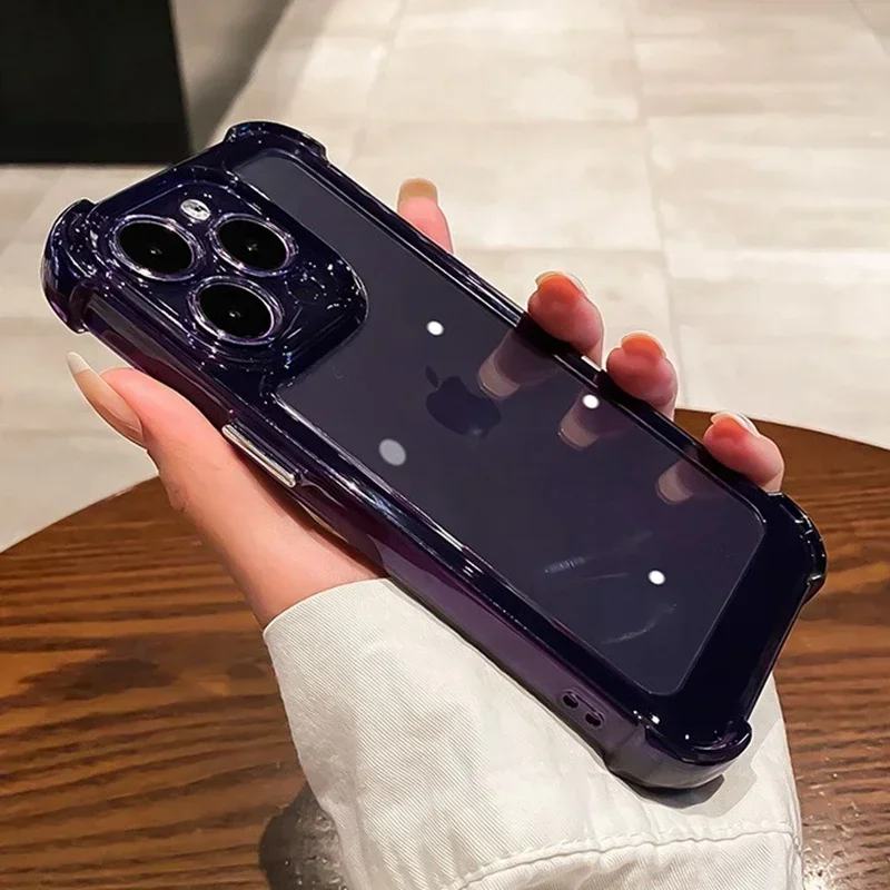 Custodia Trasparente A Fluorescenza Luminosa Per IPhone 16 - Foto 11