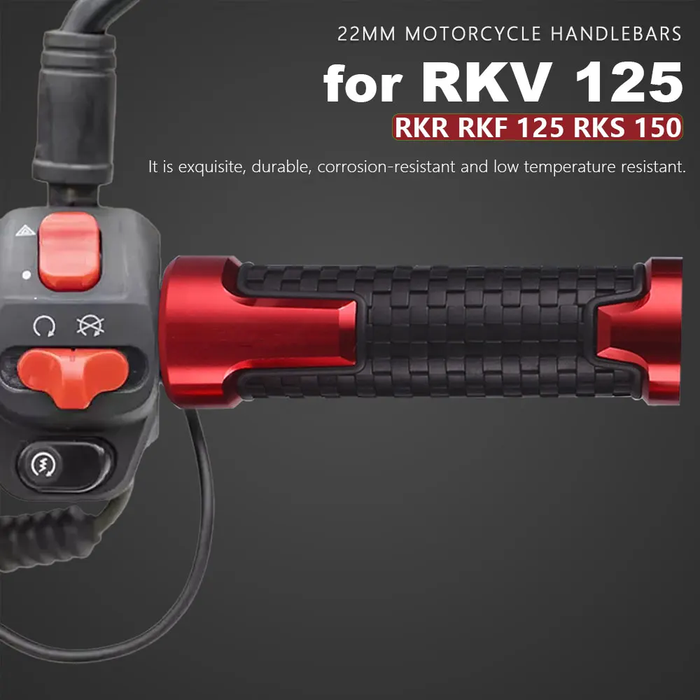 Per Keeway Hurricane 50 Vieste 300 Zahara Cityblade K-Light Superlight Rkr Rkv Rkf 125 Rks 150 2021 22Mm 7/8 "Manopole Per Manubrio