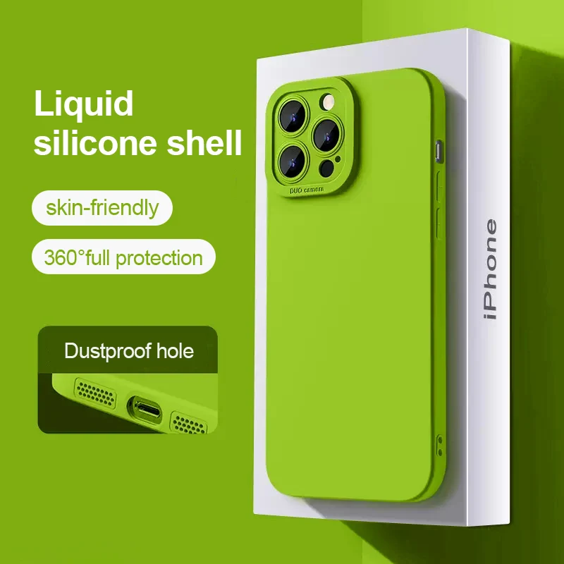 For Iphone 14 Phone Case Dust Proof 13 Promax 12 Angel Eye 11 Silicone