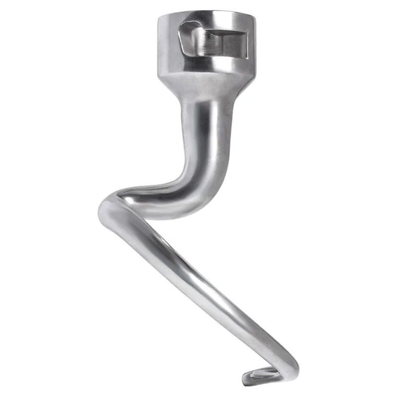 

Spiral Dough Hook for 4.5-5 Quart Tilt-Head Stand Mixer, Dough Hook Replacement for Attachment