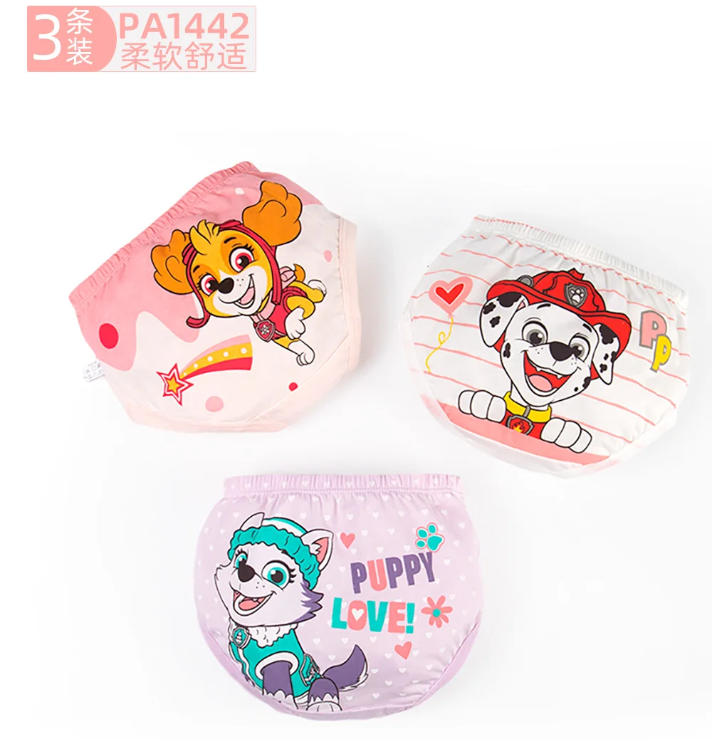 3 teile/los Echte Paw Patrol Baby Jungen Mädchen Slips Baumwolle Höschen Kinder Unterwäsche Kinder Kurze Unterhosen Für 2-6 jahre – Detail 14