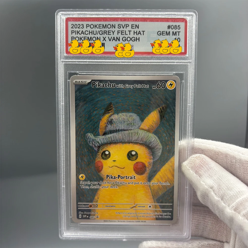 DIY PTCG Rating Card Collection Card 2023 SVP EN PIKACHU/GREY FELT