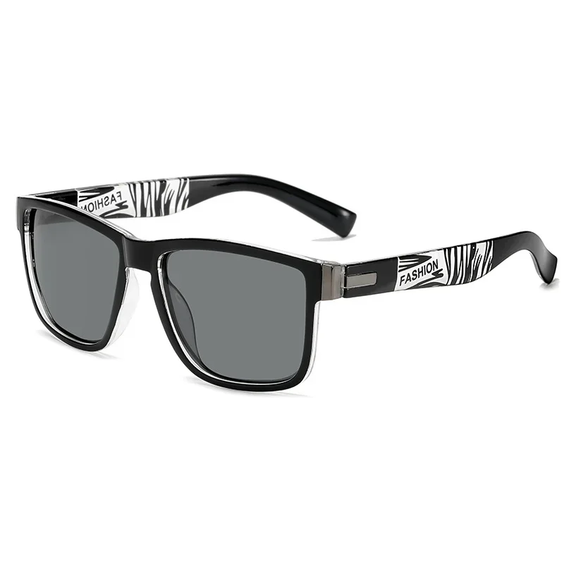 

Square Framed Polarized Riding Sunglasses Outdoor Sports Men's Sandproof Windproof Eyeglasses Driving Fishing Sunglasses UV400